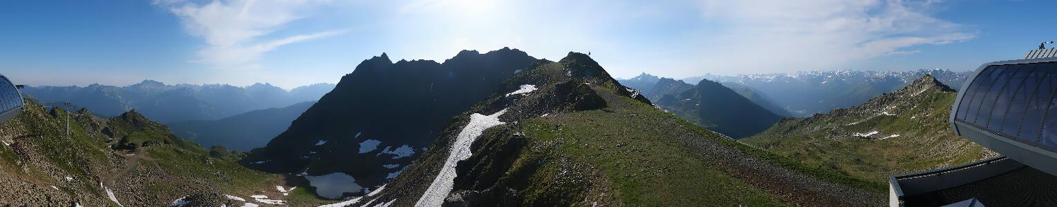 Silvretta Montafon | Panorama Bahn am Hochjoch