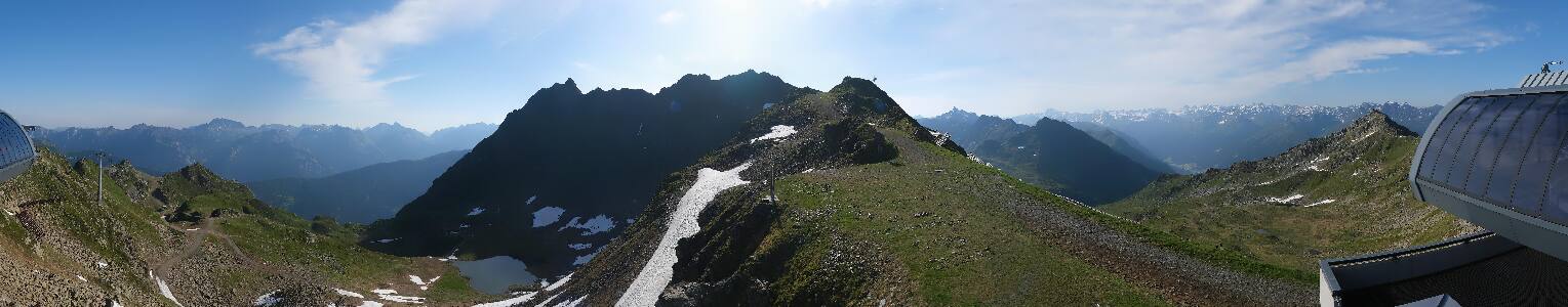 Silvretta Montafon | Panorama Bahn am Hochjoch