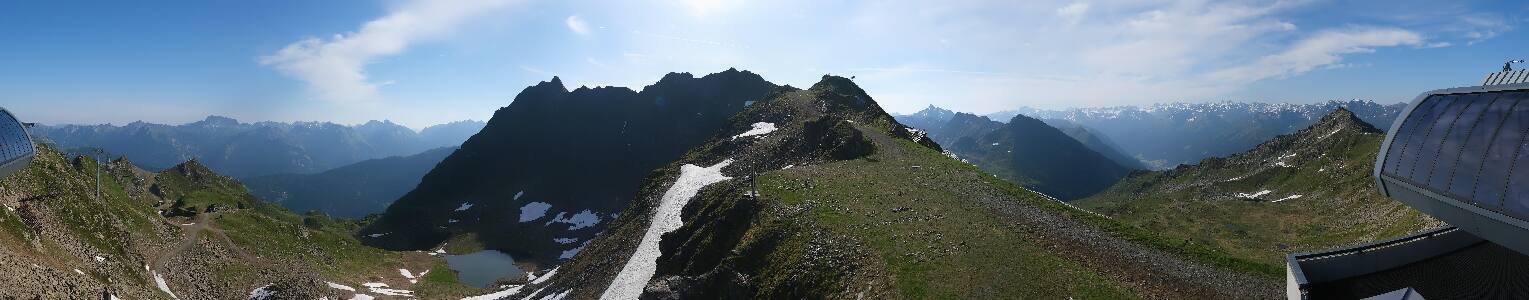 Silvretta Montafon | Panorama Bahn am Hochjoch