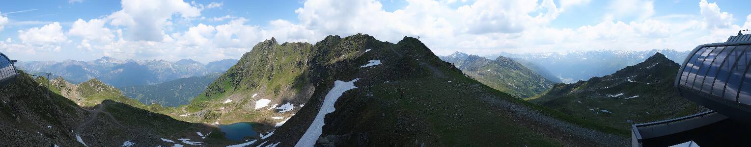 Silvretta Montafon | Panorama Bahn am Hochjoch