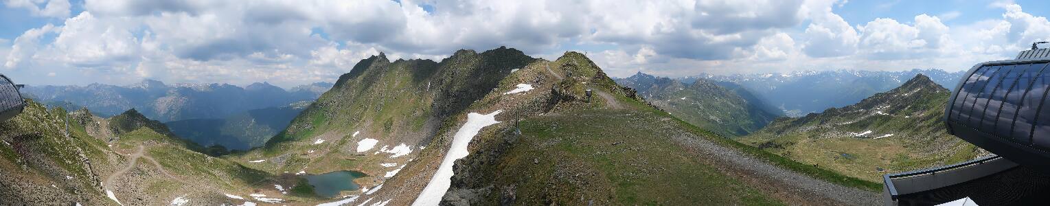 Silvretta Montafon | Panorama Bahn am Hochjoch