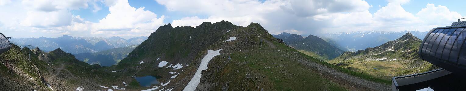 Silvretta Montafon | Panorama Bahn am Hochjoch