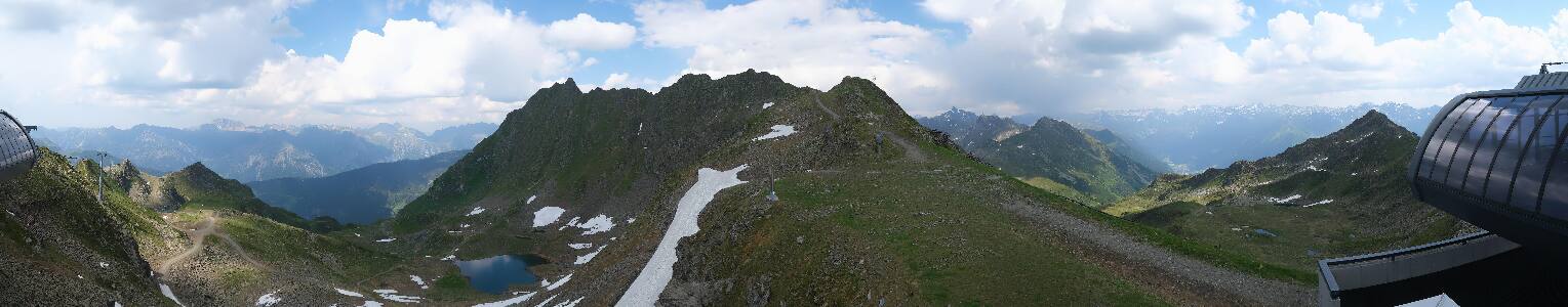 Silvretta Montafon | Panorama Bahn am Hochjoch