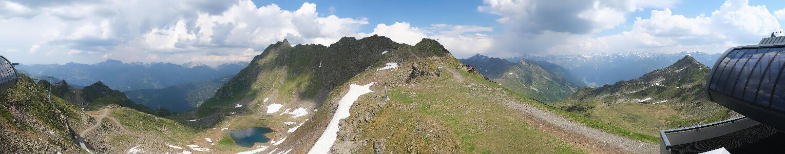 Silvretta Montafon | Panorama Bahn am Hochjoch