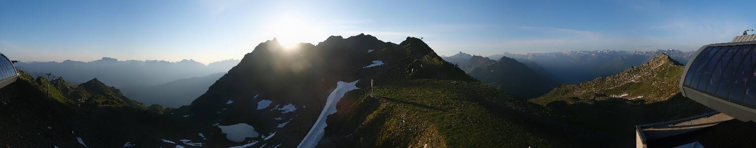 Silvretta Montafon | Panorama Bahn am Hochjoch
