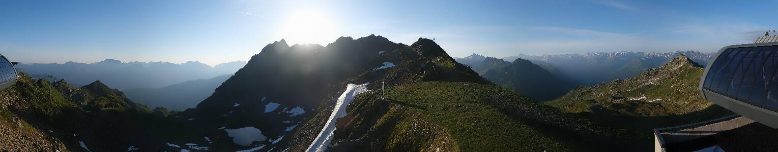 Silvretta Montafon | Panorama Bahn am Hochjoch