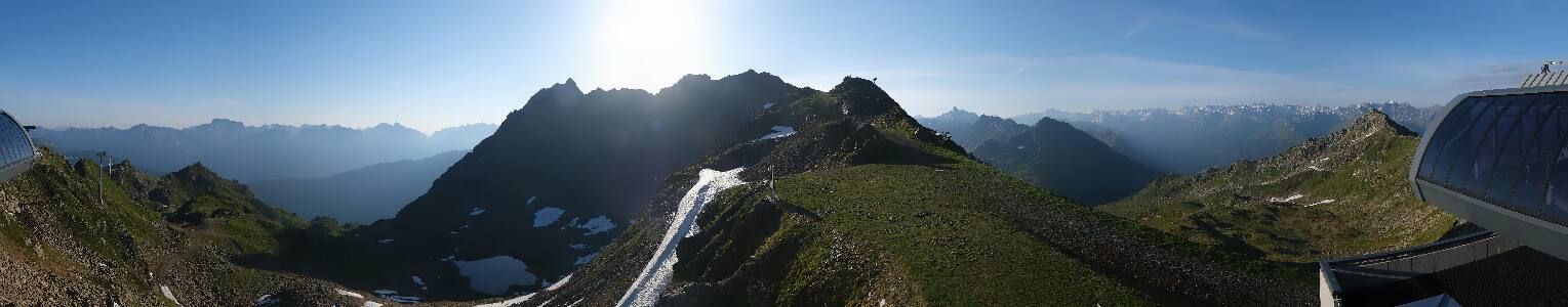 Silvretta Montafon | Panorama Bahn am Hochjoch
