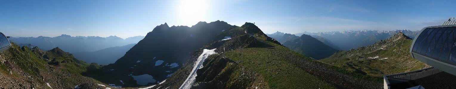 Silvretta Montafon | Panorama Bahn am Hochjoch
