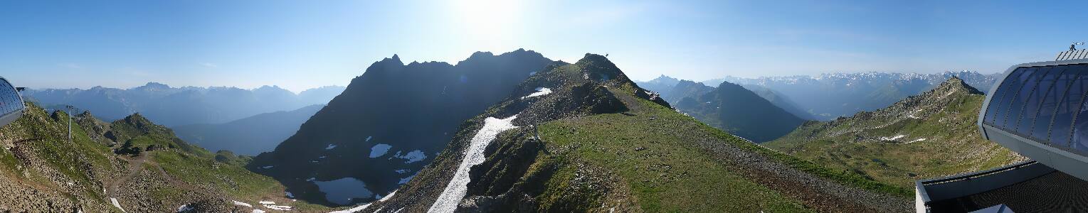 Silvretta Montafon | Panorama Bahn am Hochjoch