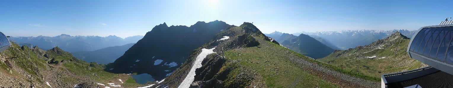 Silvretta Montafon | Panorama Bahn am Hochjoch