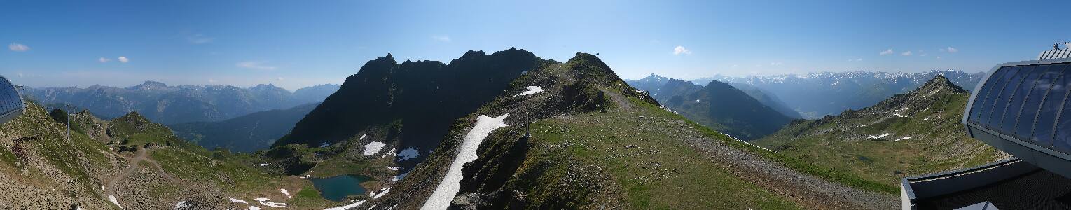 Silvretta Montafon | Panorama Bahn am Hochjoch