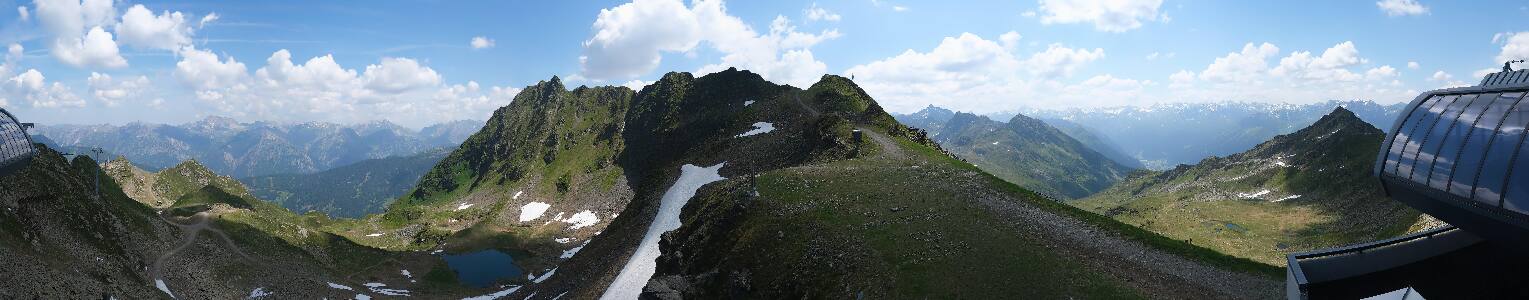 Silvretta Montafon | Panorama Bahn am Hochjoch