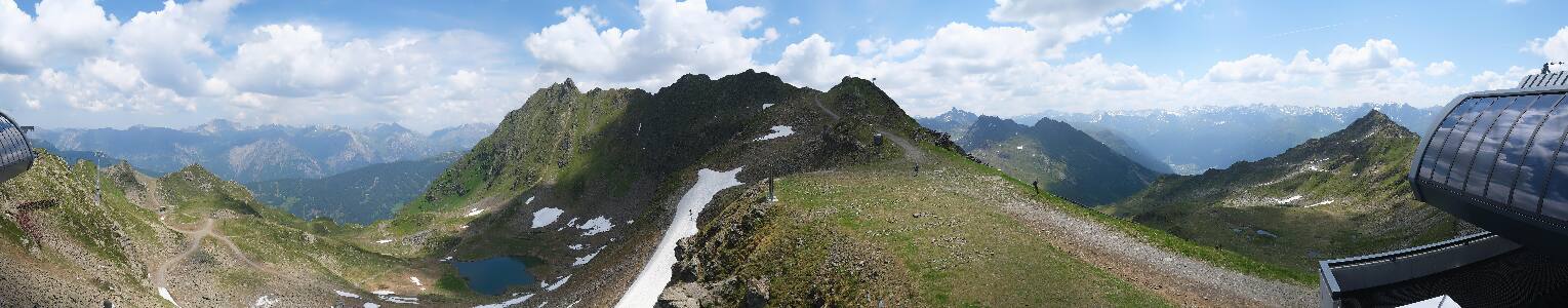 Silvretta Montafon | Panorama Bahn am Hochjoch