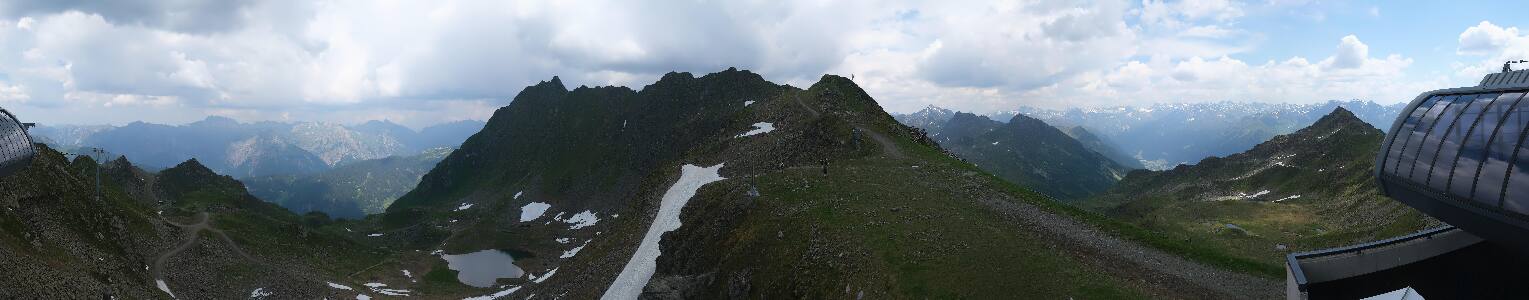 Silvretta Montafon | Panorama Bahn am Hochjoch