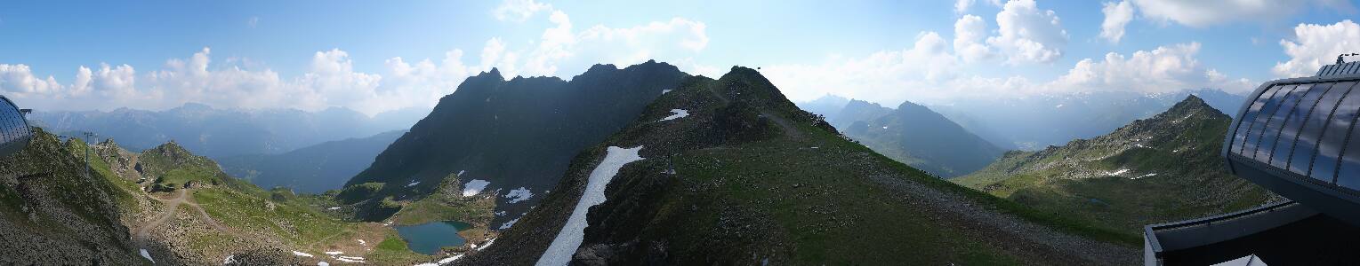 Silvretta Montafon | Panorama Bahn am Hochjoch
