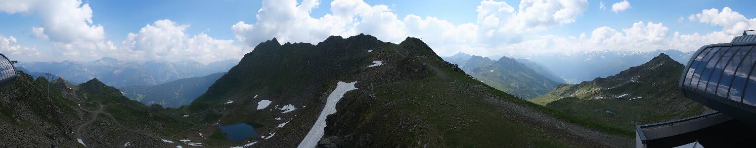 Silvretta Montafon | Panorama Bahn am Hochjoch