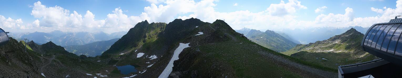 Silvretta Montafon | Panorama Bahn am Hochjoch