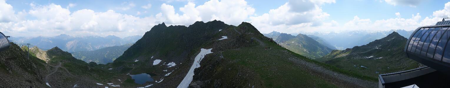 Silvretta Montafon | Panorama Bahn am Hochjoch