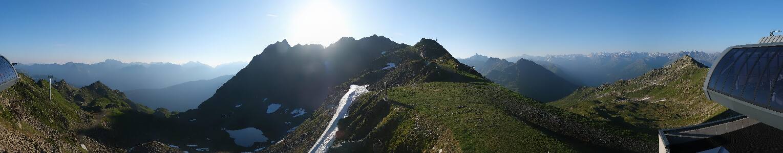 Silvretta Montafon | Panorama Bahn am Hochjoch