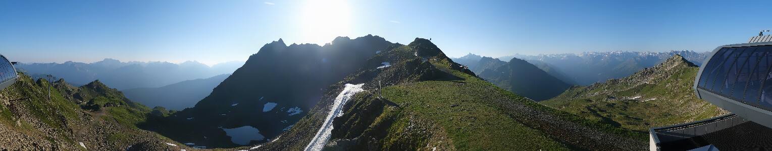 Silvretta Montafon | Panorama Bahn am Hochjoch