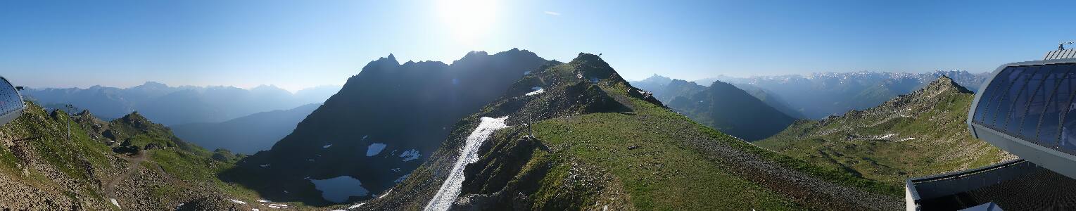 Silvretta Montafon | Panorama Bahn am Hochjoch