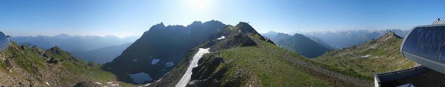 Silvretta Montafon | Panorama Bahn am Hochjoch