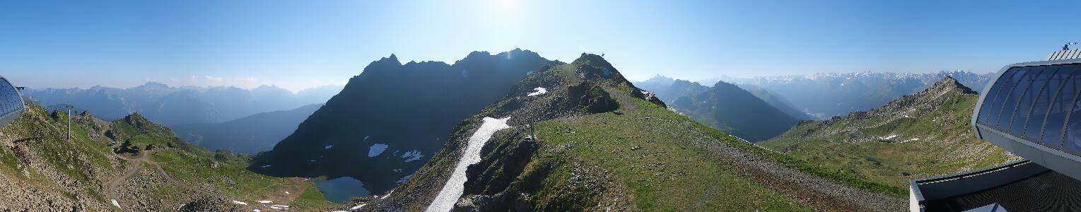 Silvretta Montafon | Panorama Bahn am Hochjoch