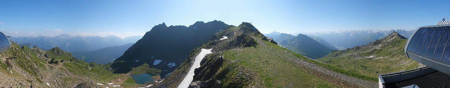 Silvretta Montafon | Panorama Bahn am Hochjoch