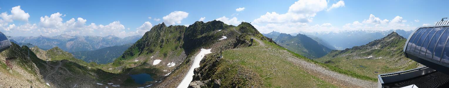 Silvretta Montafon | Panorama Bahn am Hochjoch