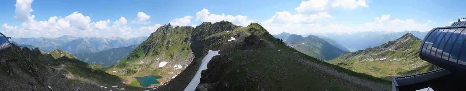 Silvretta Montafon | Panorama Bahn am Hochjoch