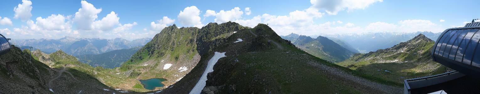 Silvretta Montafon | Panorama Bahn am Hochjoch