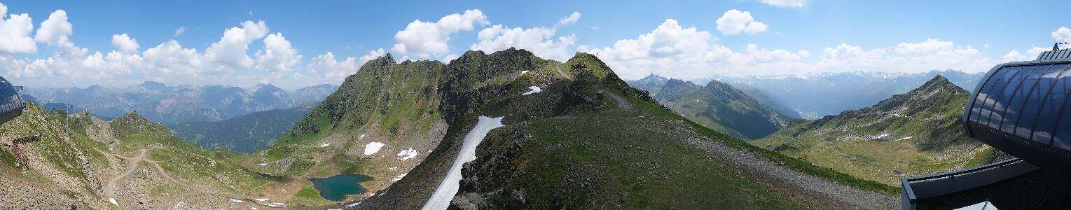Silvretta Montafon | Panorama Bahn am Hochjoch