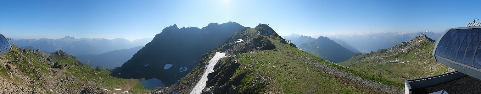 Silvretta Montafon | Panorama Bahn am Hochjoch