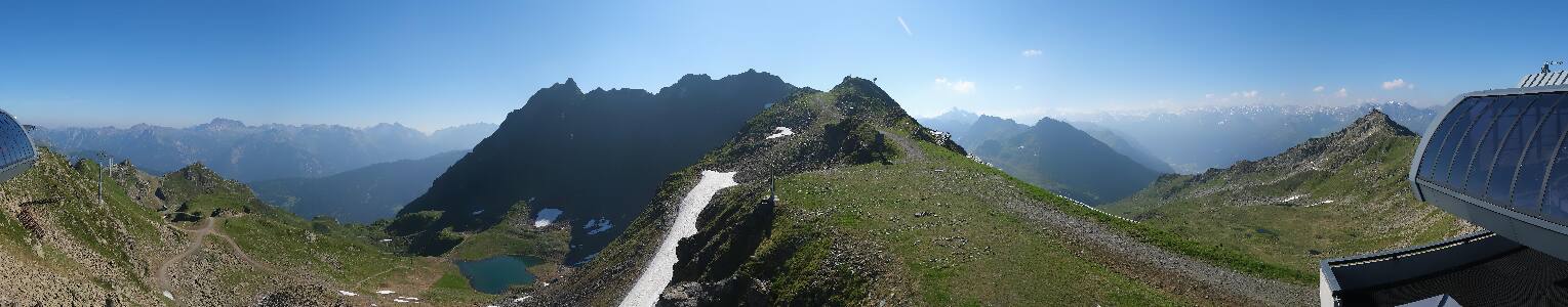 Silvretta Montafon | Panorama Bahn am Hochjoch