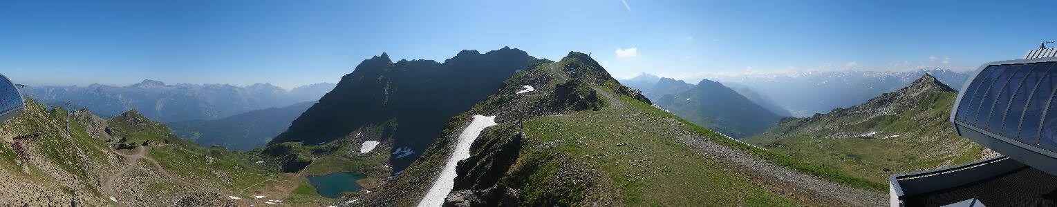 Silvretta Montafon | Panorama Bahn am Hochjoch