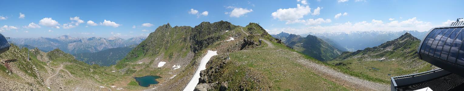 Silvretta Montafon | Panorama Bahn am Hochjoch