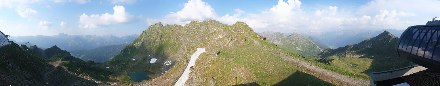 Silvretta Montafon | Panorama Bahn am Hochjoch