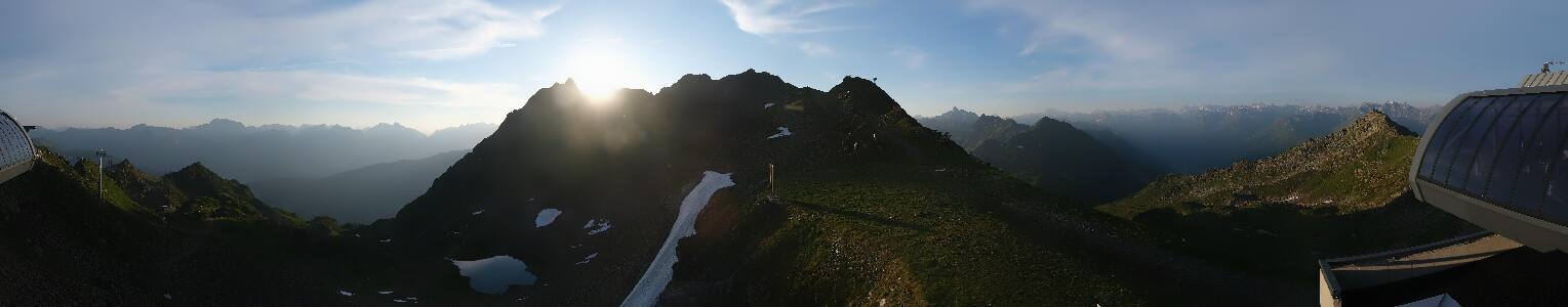 Silvretta Montafon | Panorama Bahn am Hochjoch