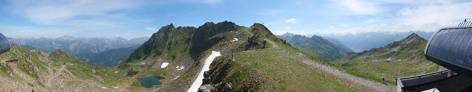 Silvretta Montafon | Panorama Bahn am Hochjoch