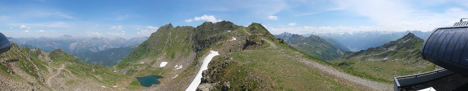 Silvretta Montafon | Panorama Bahn am Hochjoch