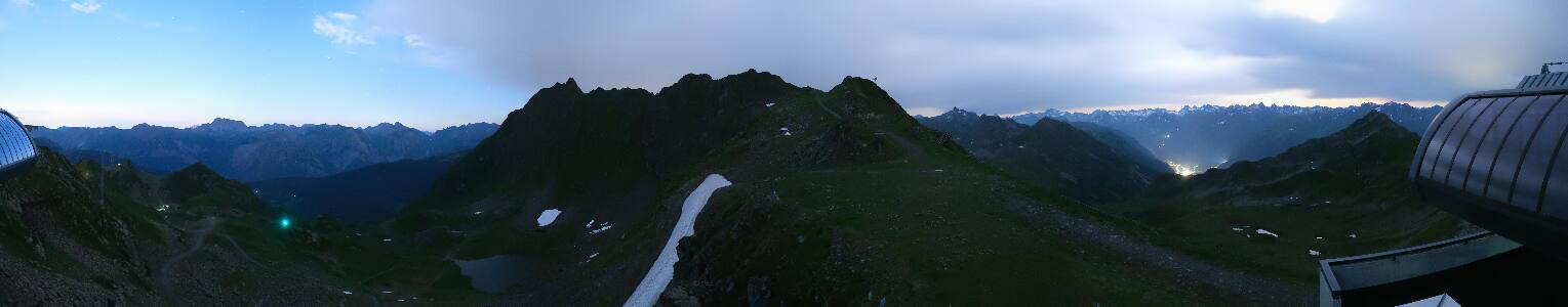 Silvretta Montafon | Panorama Bahn am Hochjoch