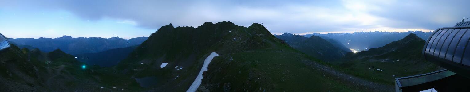 Silvretta Montafon | Panorama Bahn am Hochjoch