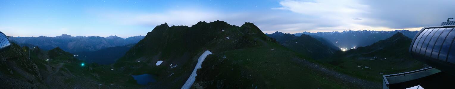 Silvretta Montafon | Panorama Bahn am Hochjoch