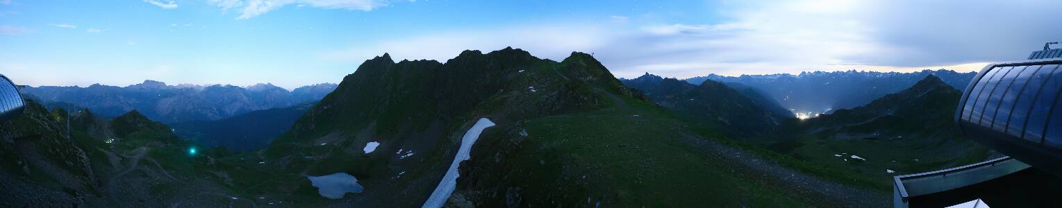 Silvretta Montafon | Panorama Bahn am Hochjoch
