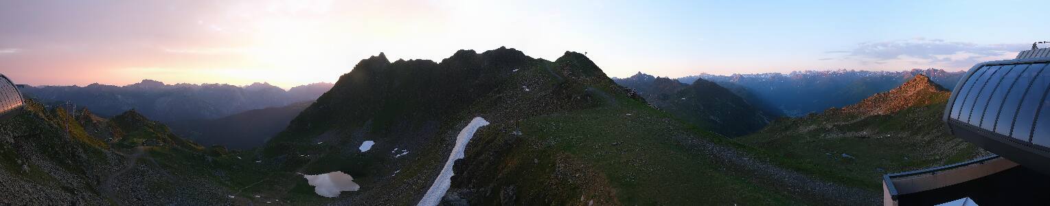 Silvretta Montafon | Panorama Bahn am Hochjoch