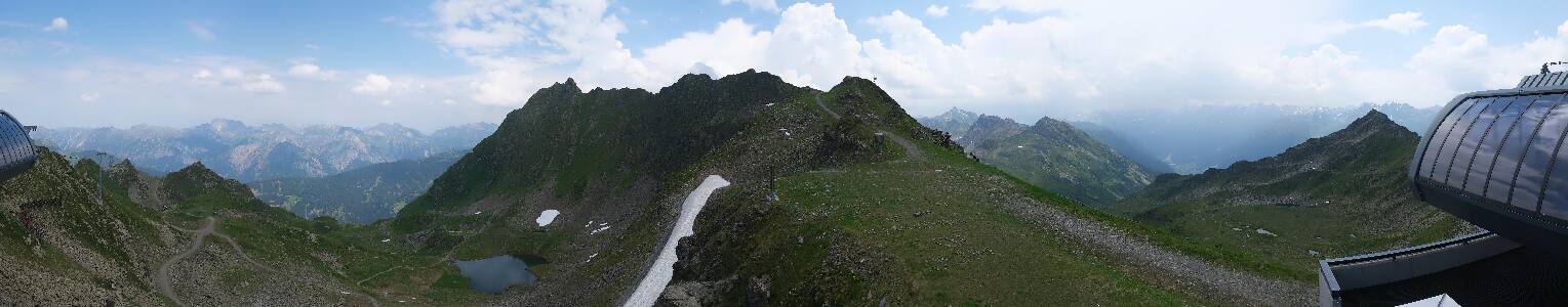 Silvretta Montafon | Panorama Bahn am Hochjoch