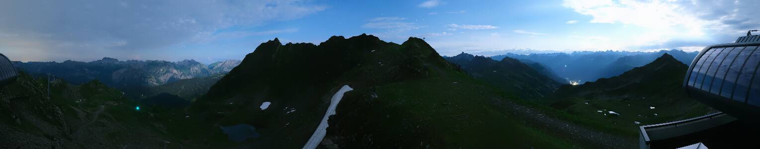 Silvretta Montafon | Panorama Bahn am Hochjoch