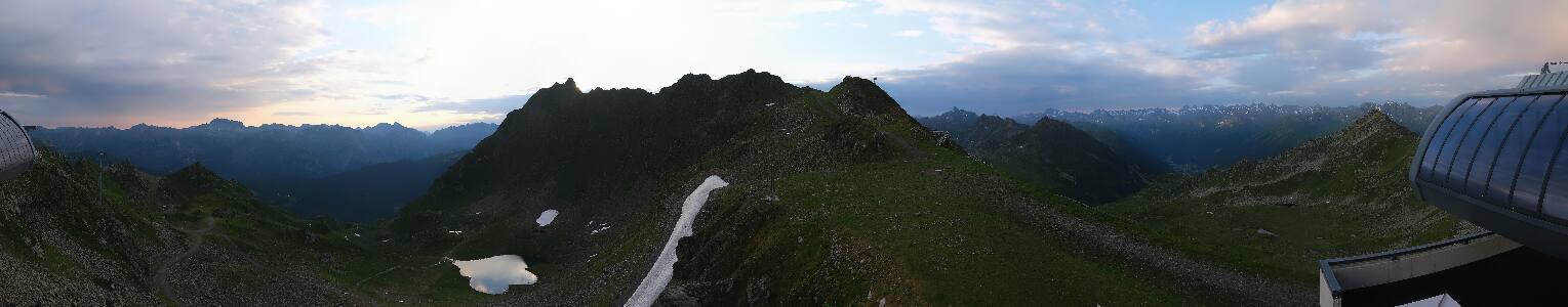Silvretta Montafon | Panorama Bahn am Hochjoch