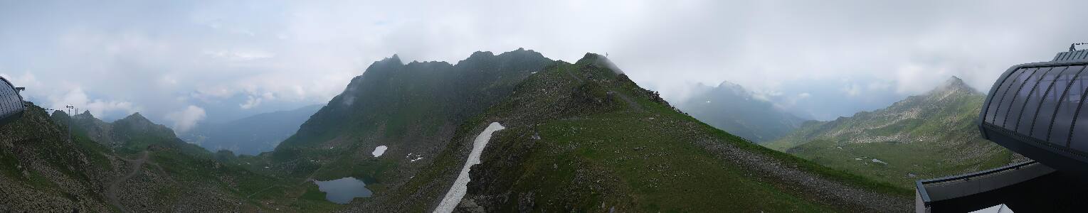 Silvretta Montafon Panorama Bahn am Hochjoch