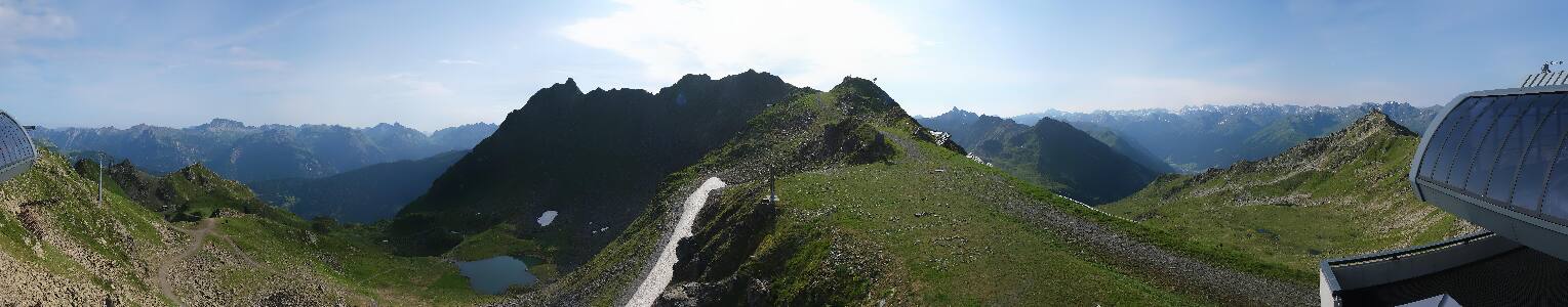 Silvretta Montafon | Panorama Bahn am Hochjoch